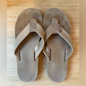 Rainbow Tan Sandals Women’s Size Small